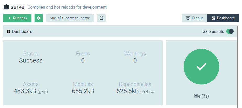 Task view example